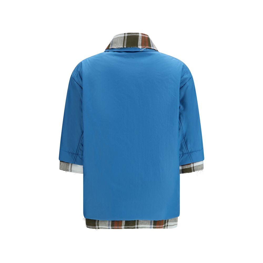 Chemise en polyamide bleu MARBELL