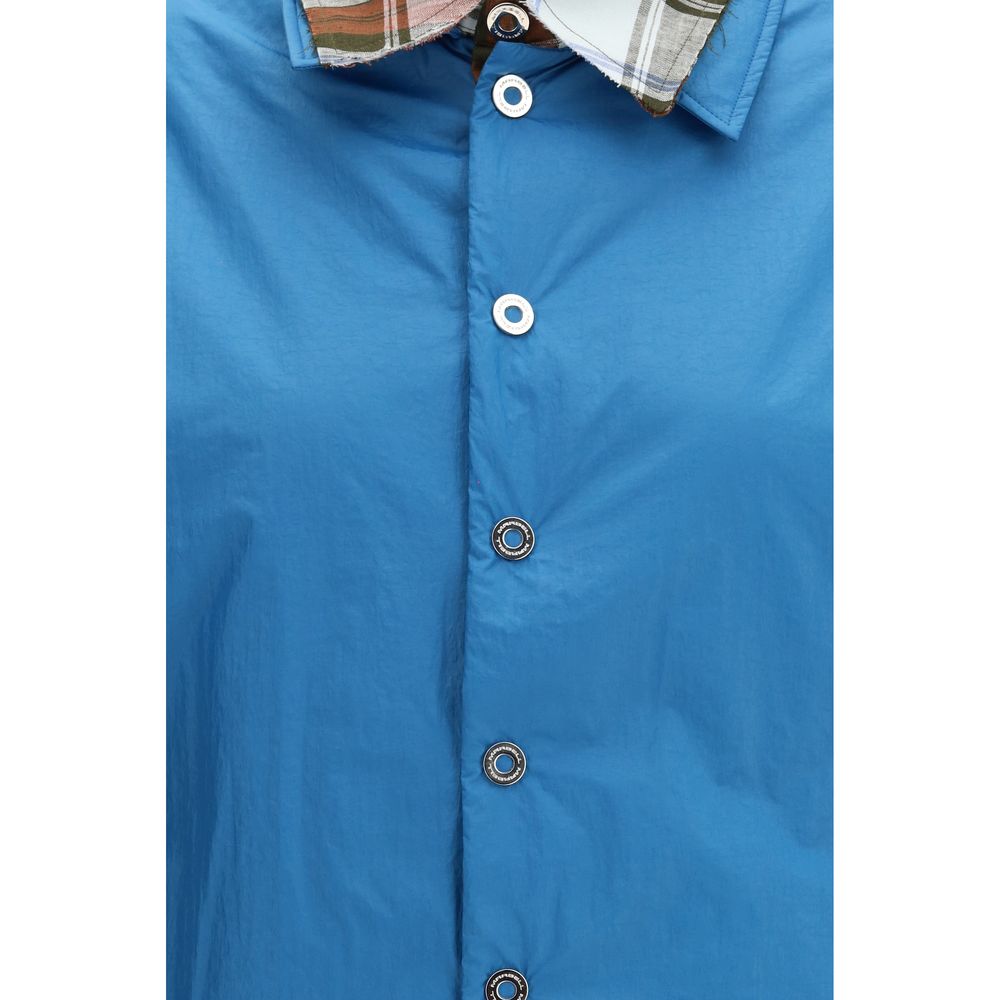 Chemise en polyamide bleu MARBELL