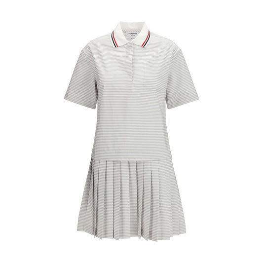Abito casual Thom Browne in cotone grigio