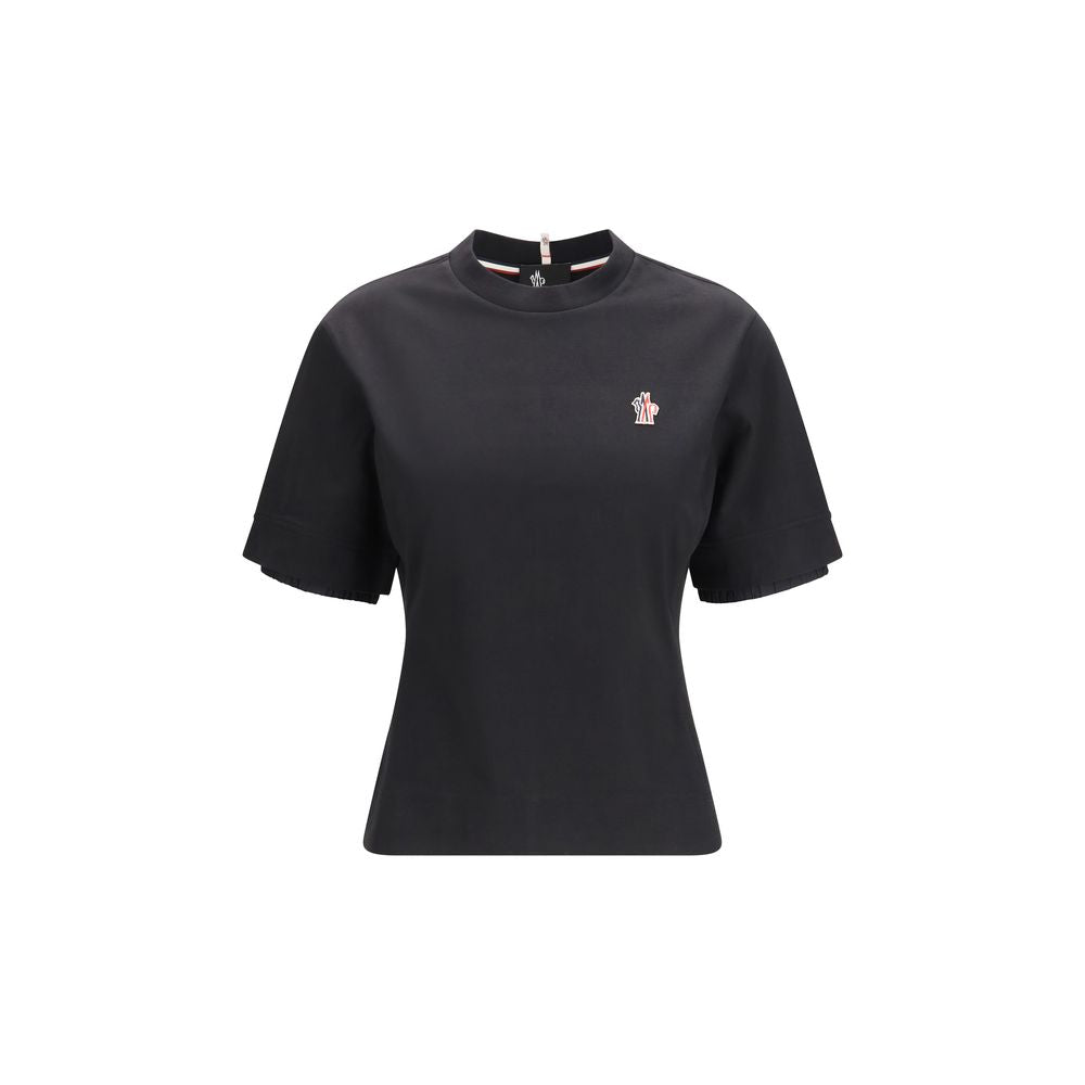 T-shirt Moncler Grenoble en coton noir