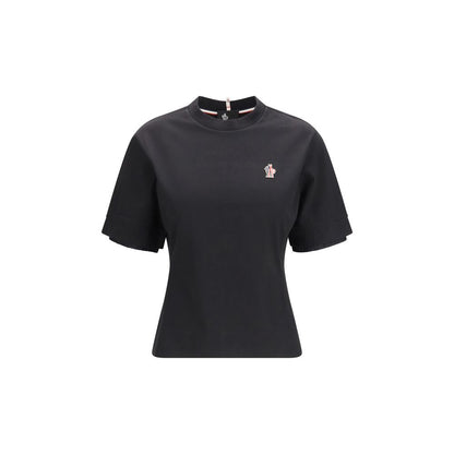 T-shirt Moncler Grenoble en coton noir