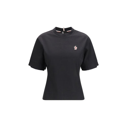 Moncler Grenoble T-shirt in cotone nera