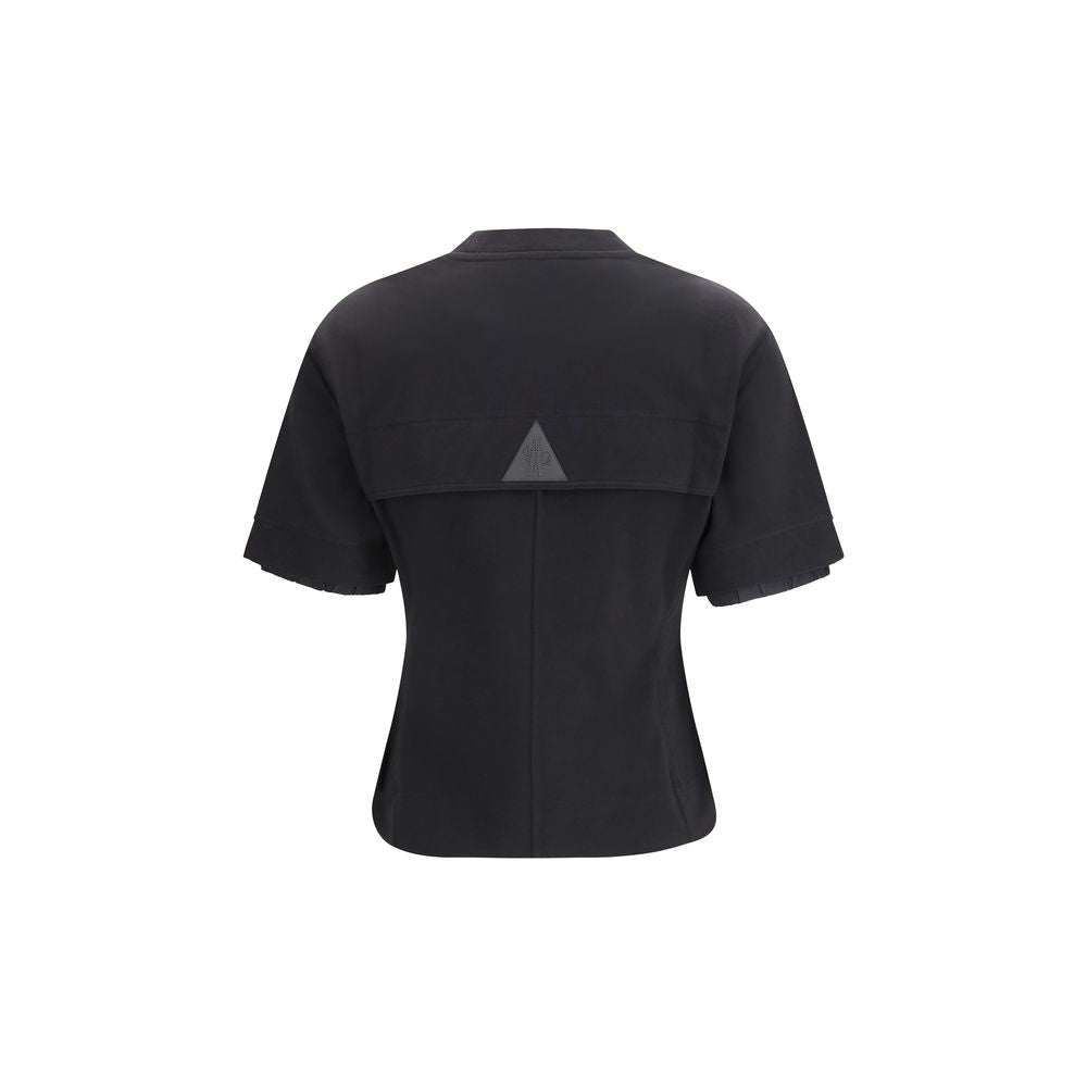 T-shirt Moncler Grenoble en coton noir
