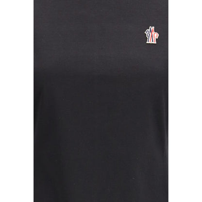 T-shirt Moncler Grenoble en coton noir