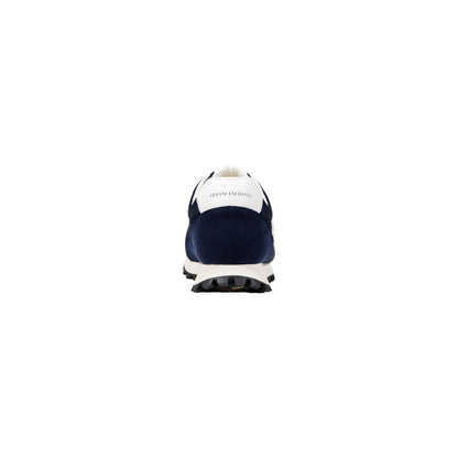 Armani Exchange Bicolor Polyester Athletic Sneakers