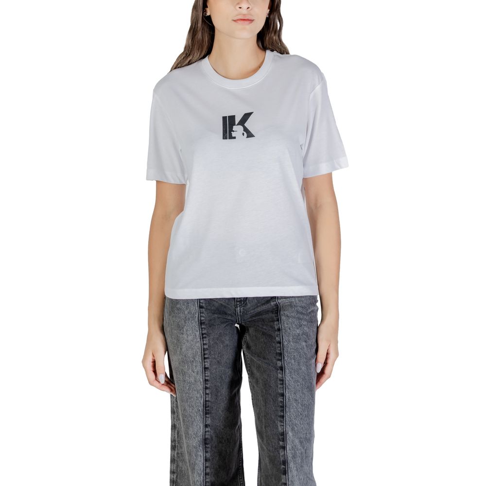 T-shirt Karl Lagerfeld en coton blanc
