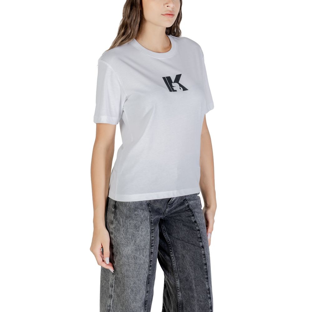 T-shirt Karl Lagerfeld en coton blanc