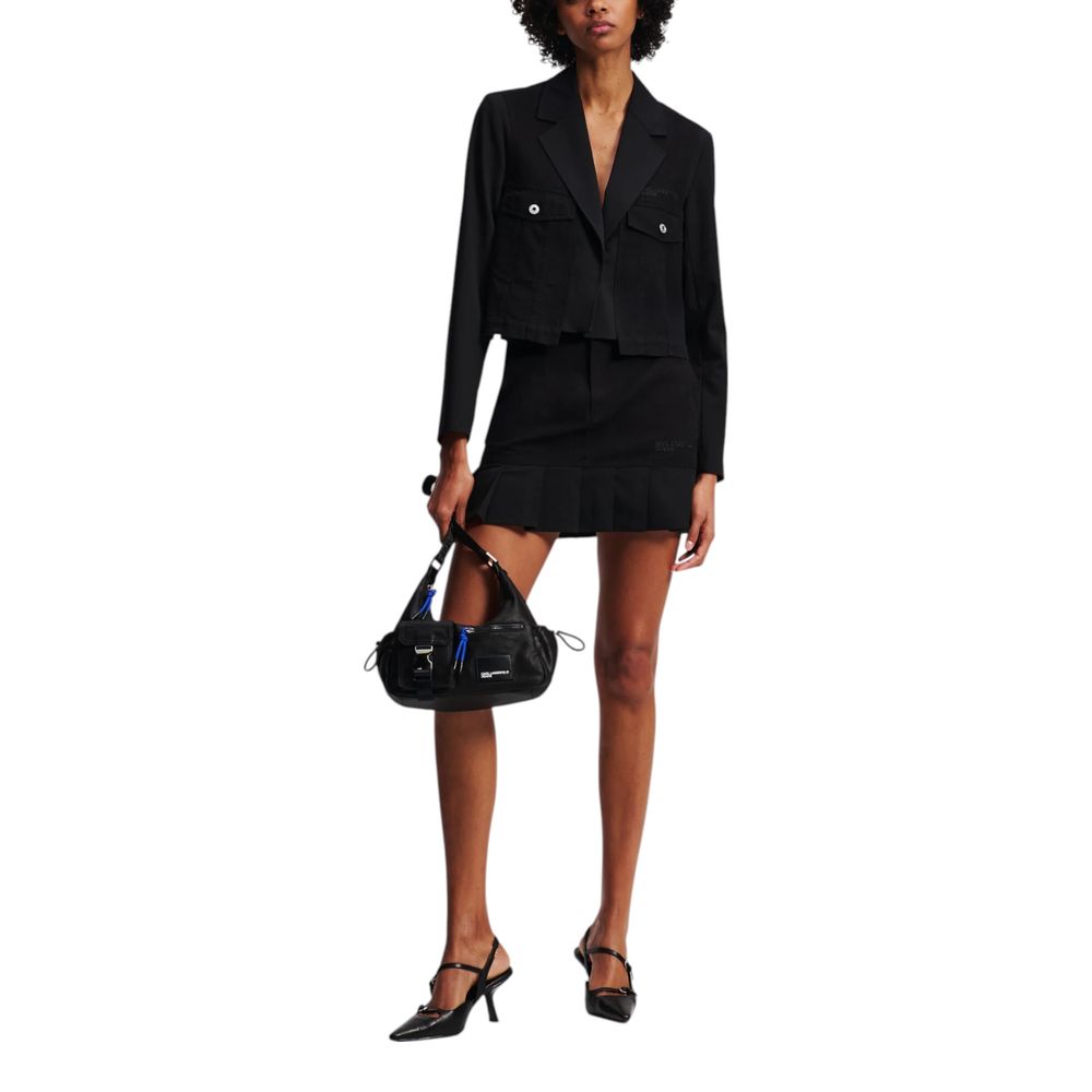 Blazer Karl Lagerfeld in poliestere nero