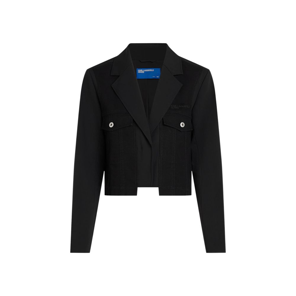 Blazer Karl Lagerfeld in poliestere nero
