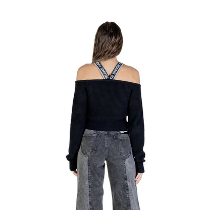 Karl Lagerfeld Black Cotton Sweatshirt