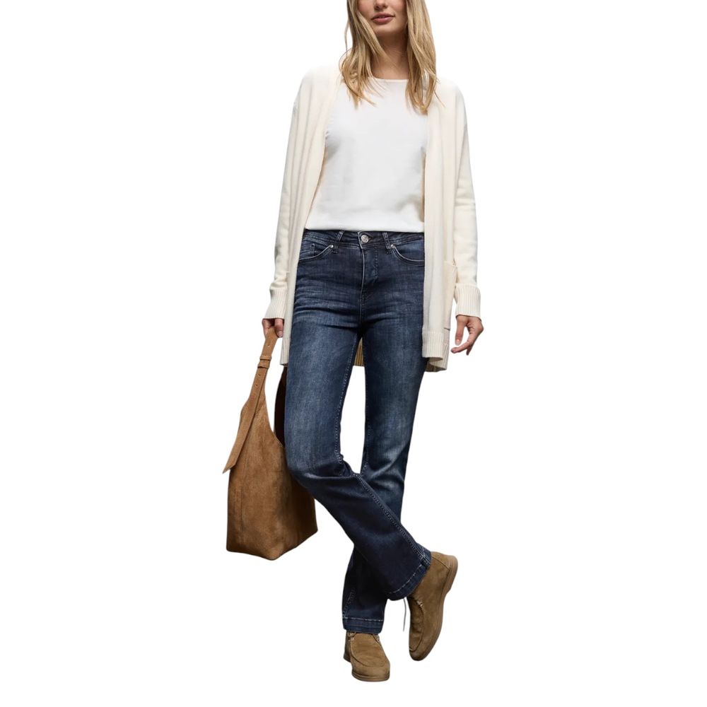 Jean slim en coton bleu Street One