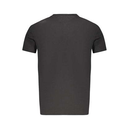 T-shirt Tommy Hilfiger en coton noir pour homme