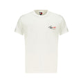 T-shirt Tommy Hilfiger blanc en coton pour homme