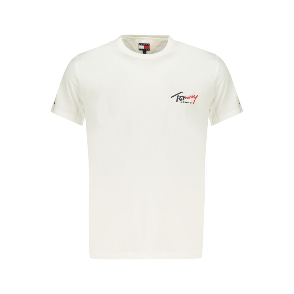 T-shirt Tommy Hilfiger blanc en coton pour homme