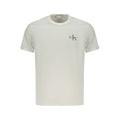 T-shirt Calvin Klein blanc en coton pour homme