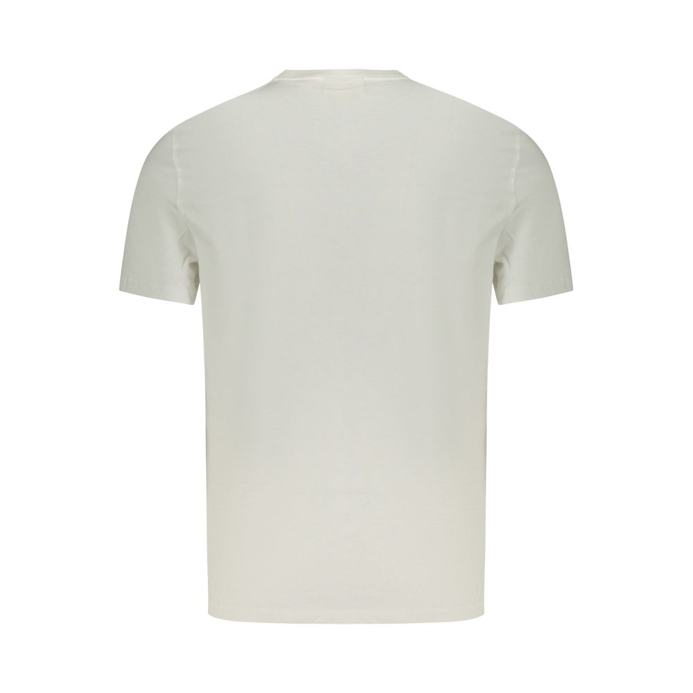 T-shirt Calvin Klein blanc en coton pour homme