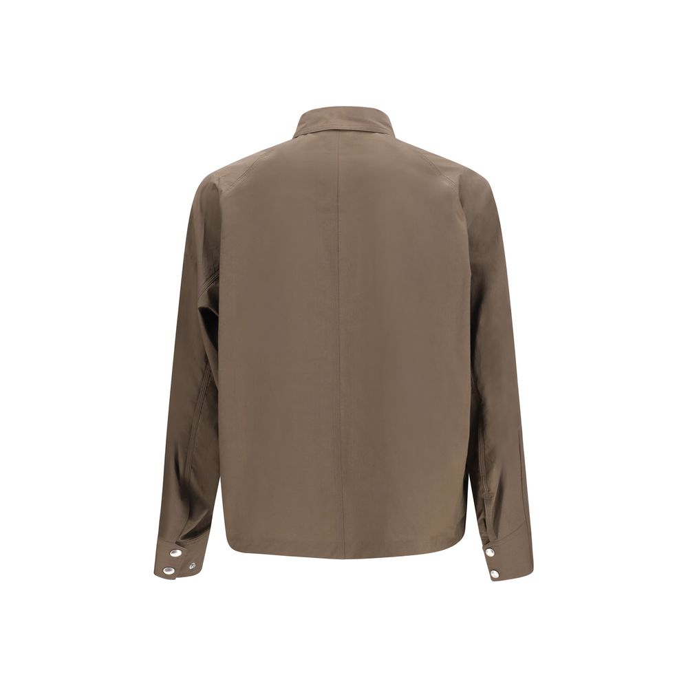 Manteau en coton bicolore Sacai