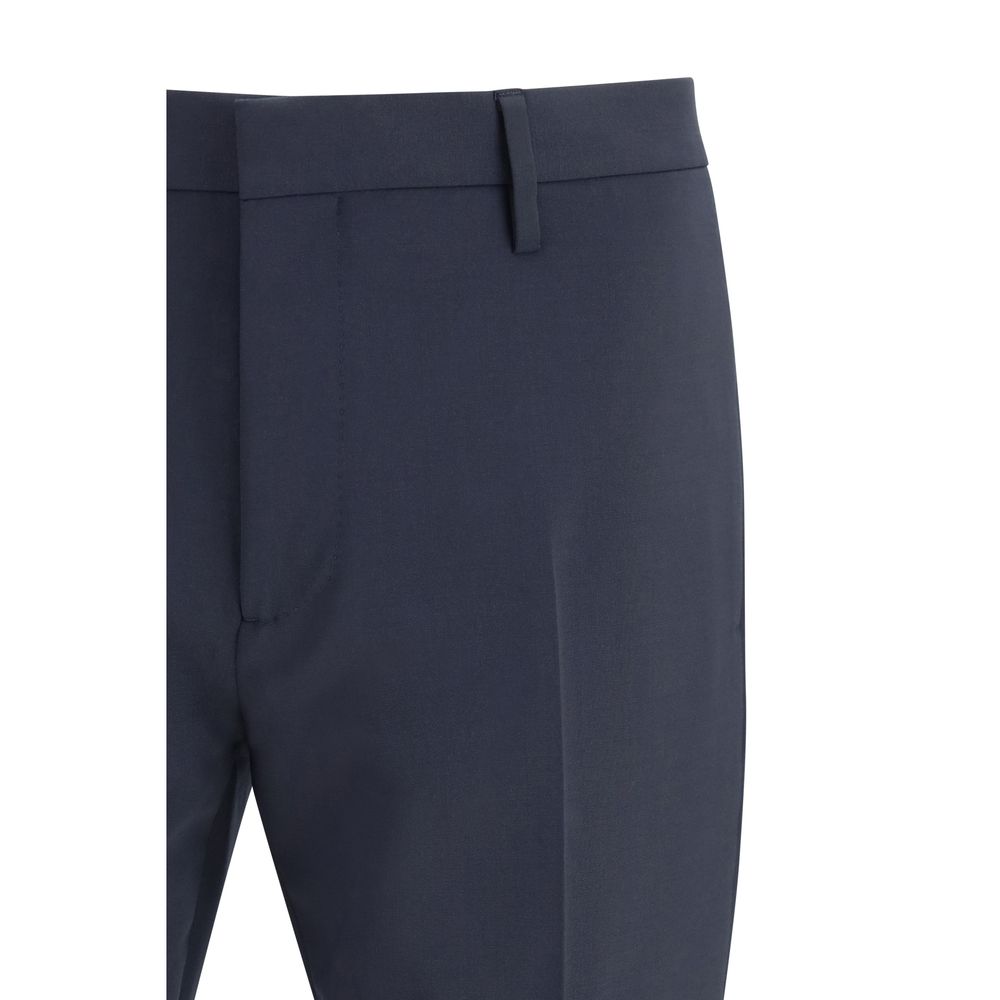 Abito in lana blu Dsquared²