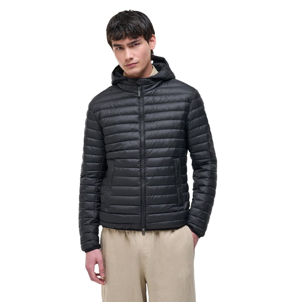 Colmar Originals Giubbotto Lungo Nero in Poliammide
