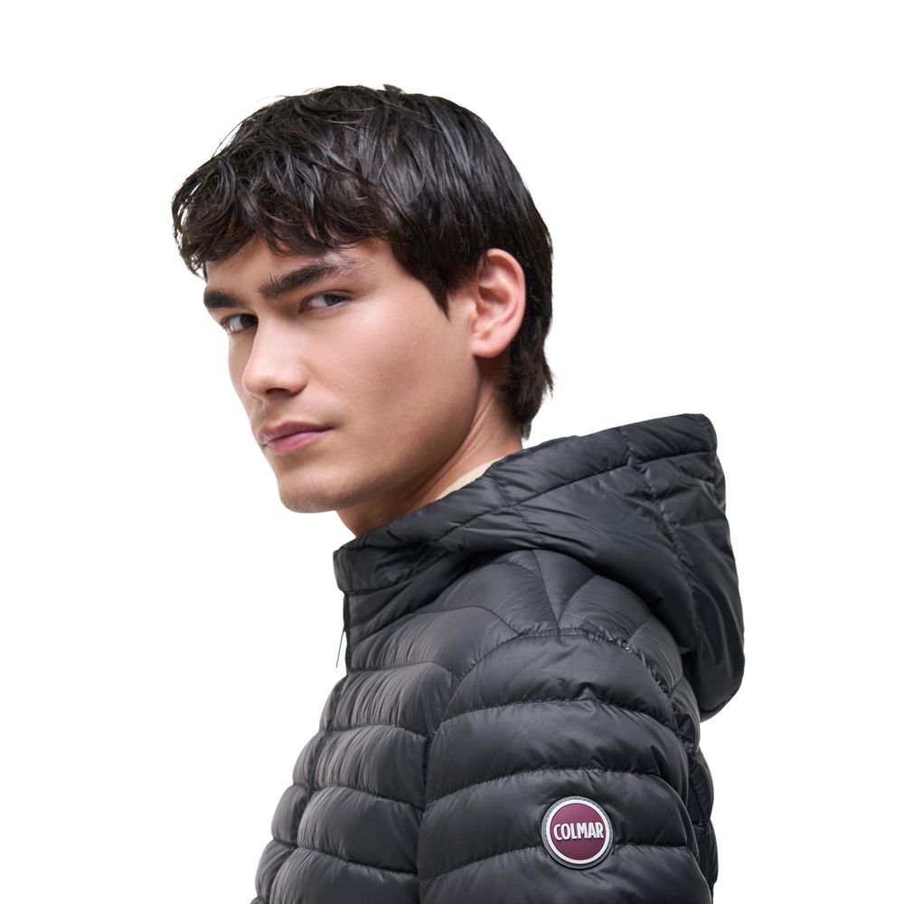 Colmar Originals Giubbotto Lungo Nero in Poliammide