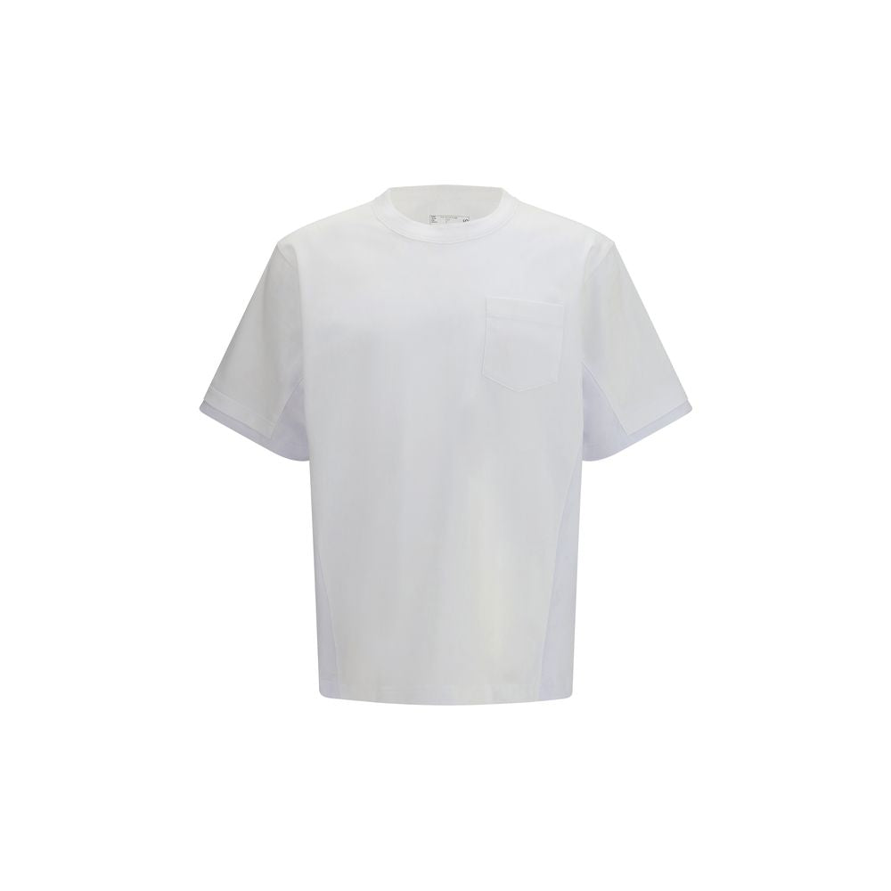 T-shirt Bianca Sacai en coton