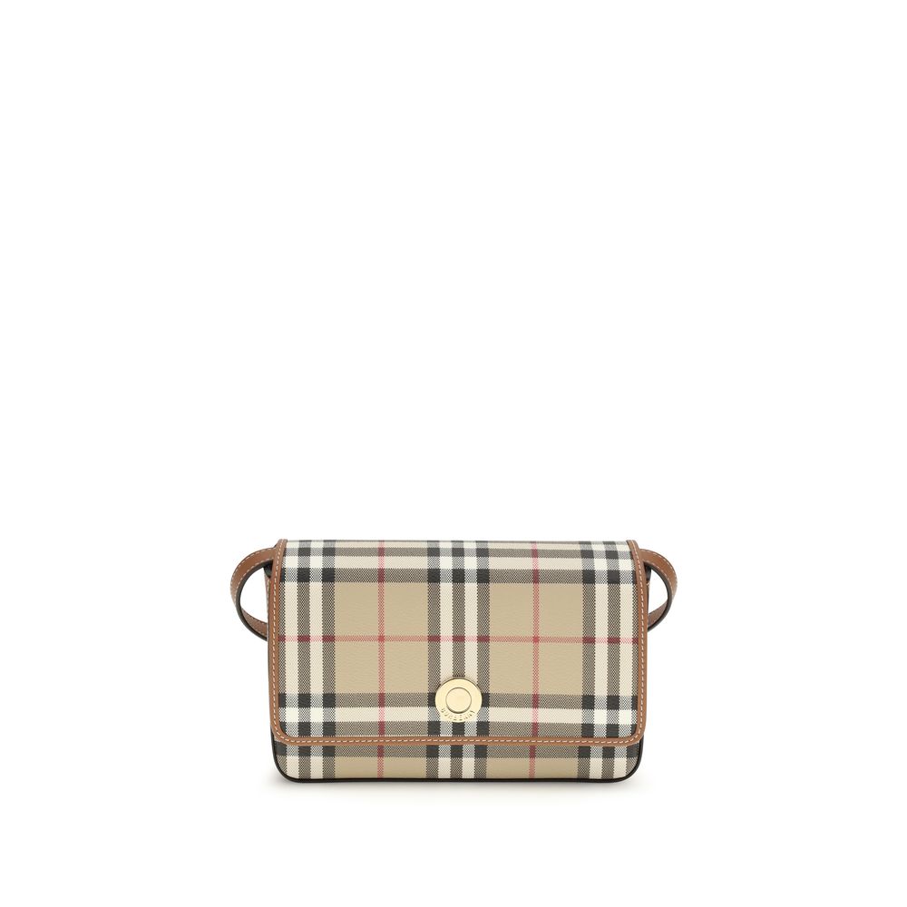 Portefeuille Burberry en polyuréthane beige