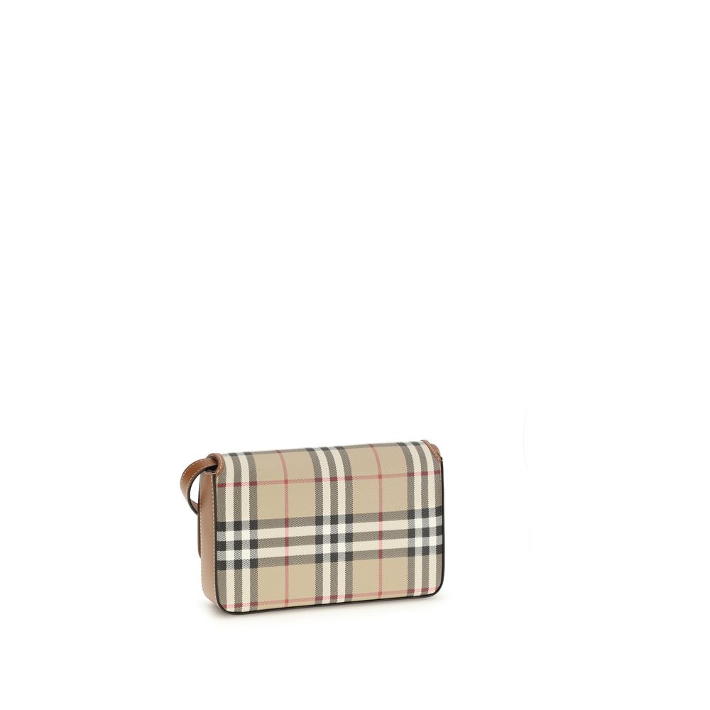 Portefeuille Burberry en polyuréthane beige