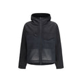 Y-3 Giacca Shell Nera in Cotone