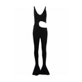 Combinaison Stella McCartney noire en viscose