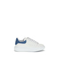 Zapatillas de plataforma de piel de becerro blanca Bos Taurus de Alexander McQueen