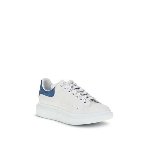 Zapatillas de plataforma de piel de becerro blanca Bos Taurus de Alexander McQueen