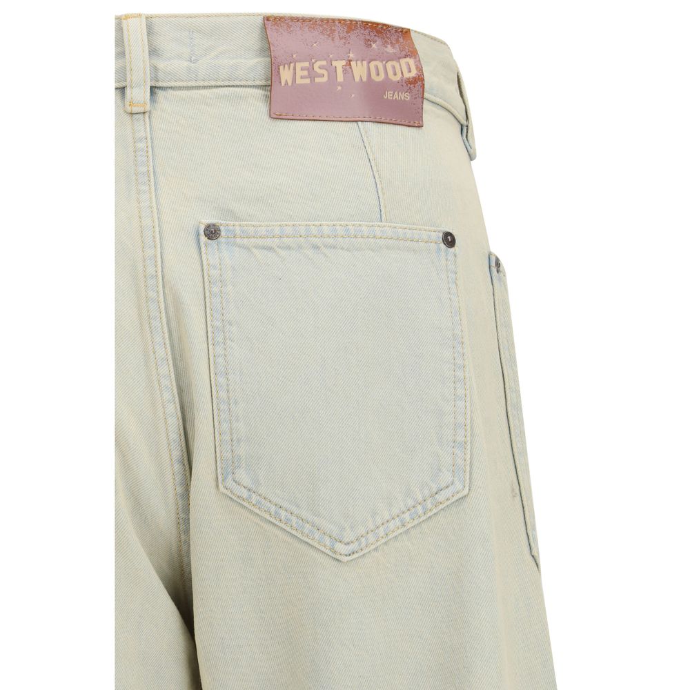 Vivienne Westwood Jeans di Cotone Denim