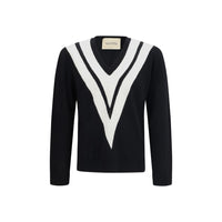 Valentino Garavani Black Wool Oves Aries Sweatshirt