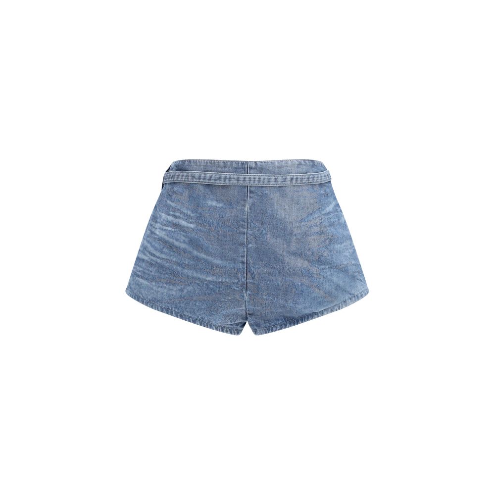 Bermuda en coton bleu Diesel