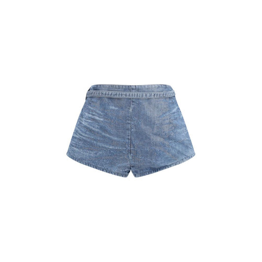 Bermuda in cotone blu Diesel
