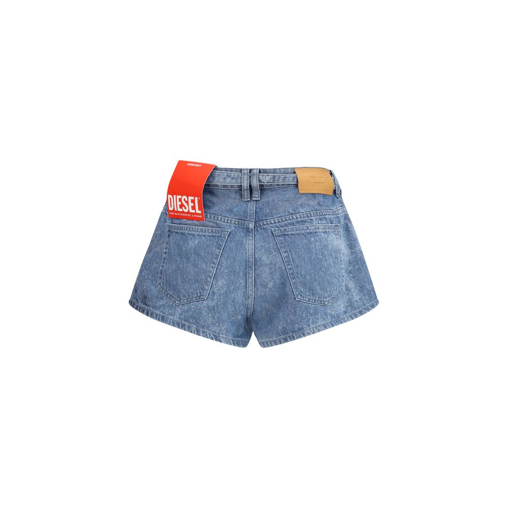 Bermuda en coton bleu Diesel