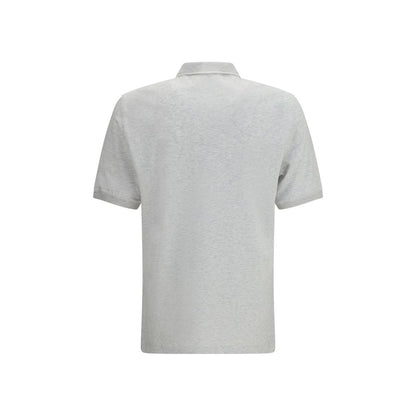 Polo Brunello Cucinelli in cotone grigio