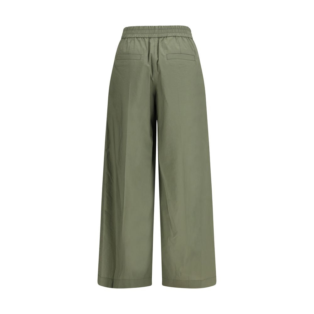 Brunello Cucinelli Pantaloni casual in cotone bicolore