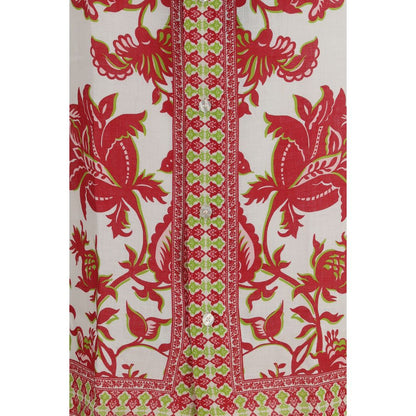 Chemise en lin à motifs multicolores Etro