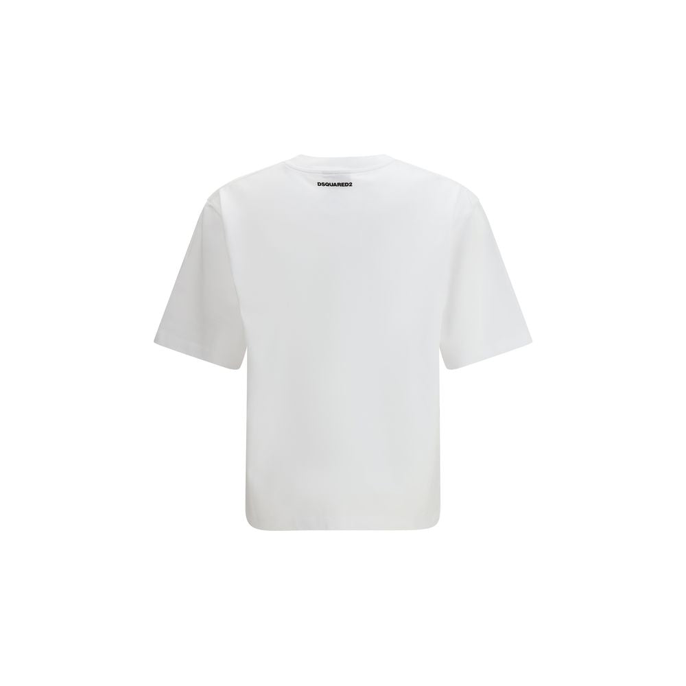 T-shirt Dsquared² in cotone bianco