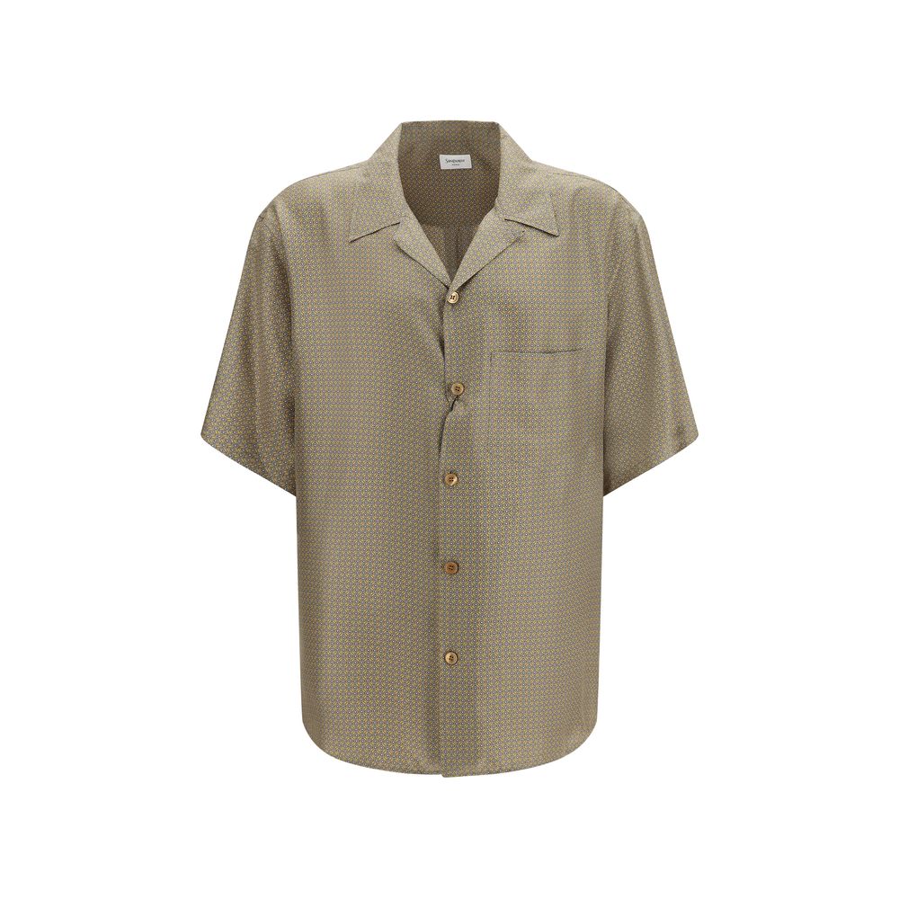 Saint Laurent Silk Pattern Shirt