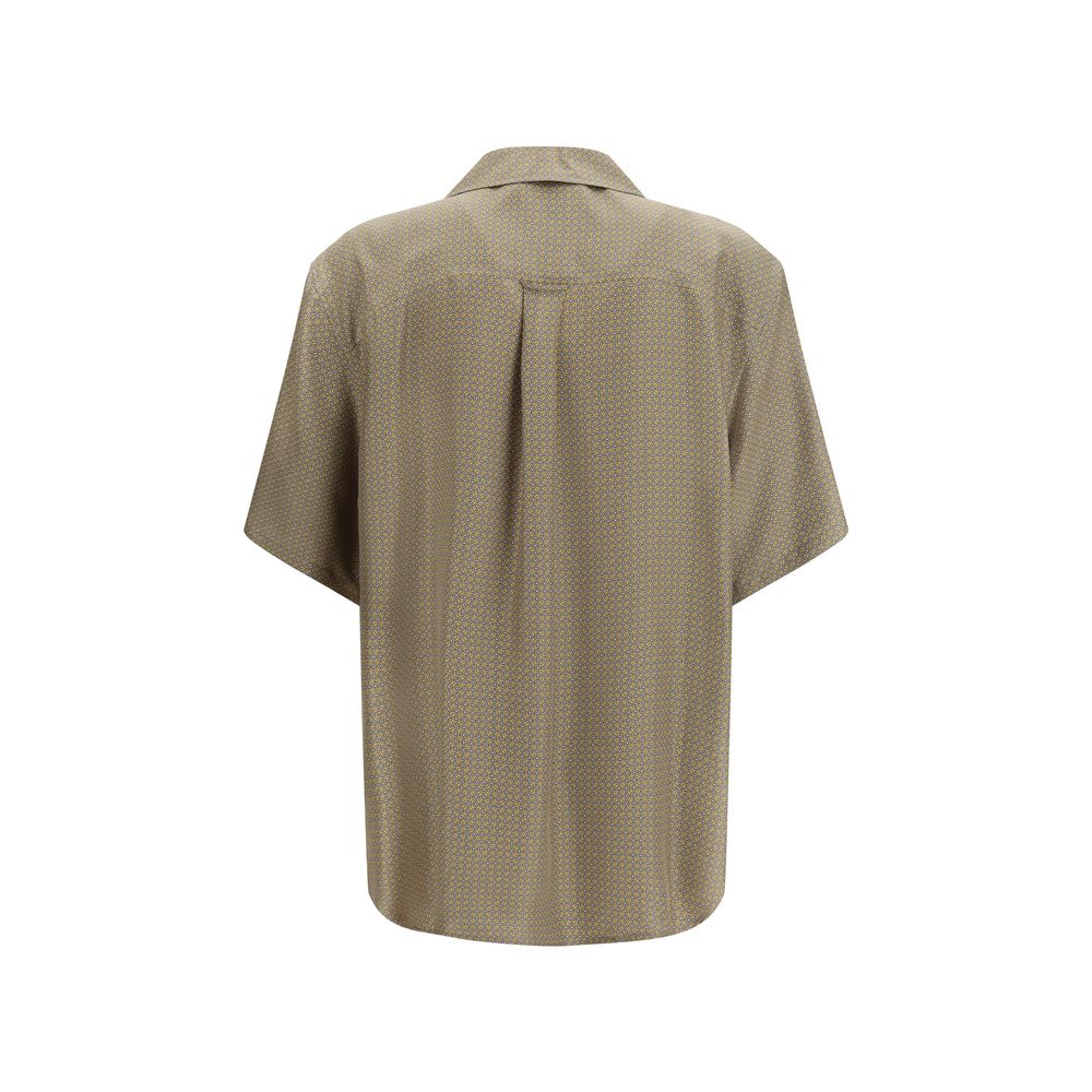 Saint Laurent Silk Pattern Shirt