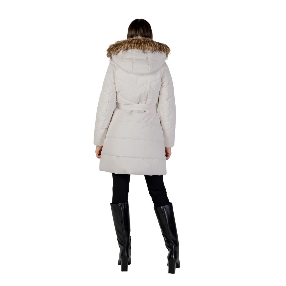 Guess Cappotto in poliestere color crema