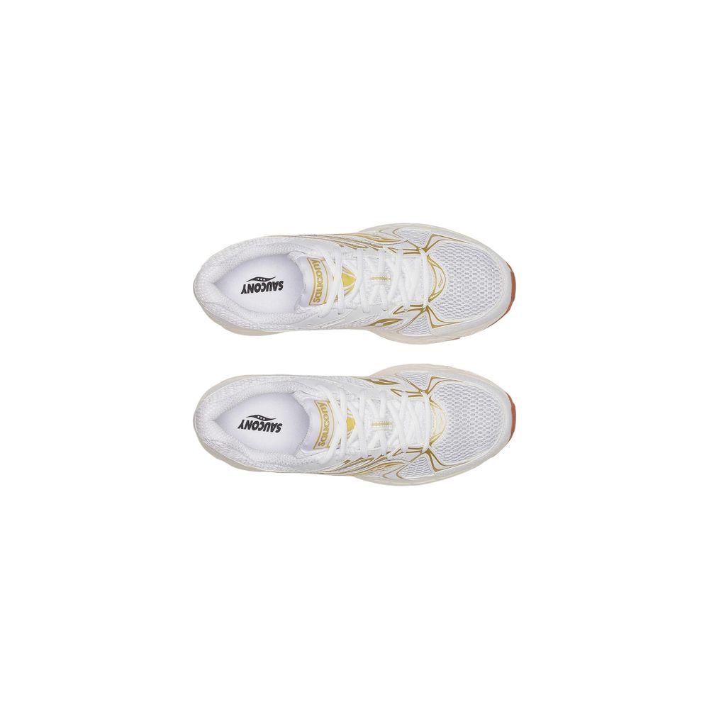 Baskets athlétiques bicolores en cuir Saucony