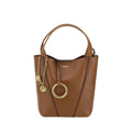Sac porté épaule Chloé en cuir de veau marron Bos Taurus