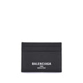 Portefeuille Balenciaga noir agneau Ovis Aries Aries