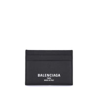 Balenciaga Black Lamb Ovis Aries Aries Wallet