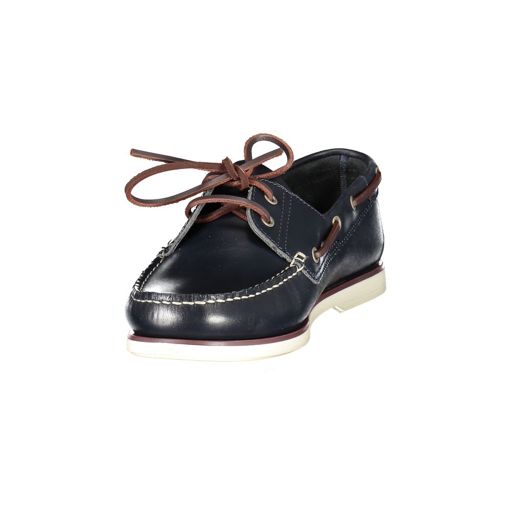 Chaussures classiques en cuir bleu pour homme Lumberjack