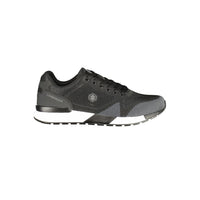 Lumberjack Black Polyester Men Sneaker