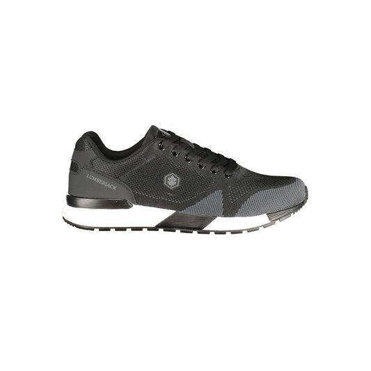 Lumberjack Black Polyester Sneaker da Uomo